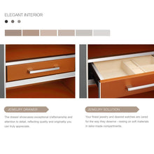 Load image into Gallery viewer, CAPTAIN LS6 SERIES safe jewellery drawer with stainless steel trim, custom divided compartment for watches, rings and precious valuables