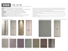 Load image into Gallery viewer, Wardrobe with Leather Door
