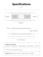 Load image into Gallery viewer, CAPTAIN automated laundry system S7-1004XH specifications
